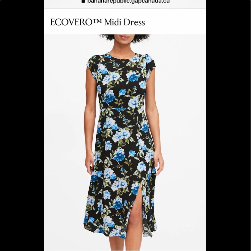 NWT Banana Republic floral dress